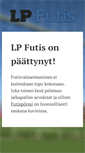 Mobile Screenshot of lpfutis.fi